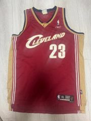 NBA Reebok キャバリアーズ レブロンジェームズ ゲームシャツ 刺繍ロゴ