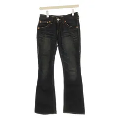 リーバイス Levi's デニム パンツ 28 紺 ネイビー  ダメージ加工 ブーツカット /LP ■GY60のサムネイル