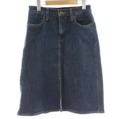 リーバイス Levi's タイトスカート デニム W26 インディゴブルー ひざ丈 /GG ■ECD001のサムネイル