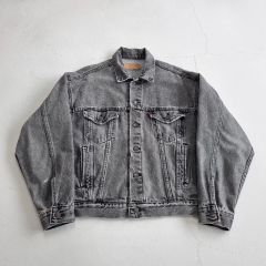 先染めブラック！グレー？】Levis 70507 デニムジャケット リーバイス