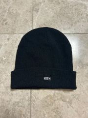 KITH ブラック ニット帽 - メルカリ