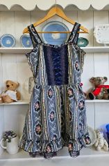 PUTUMAYO 皇子 サロペット オーバーオール ゴシック パンク 当時物 