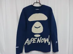 A BATHING APE Ape Now ネイビー ニット セーター (xxs)のサムネイル