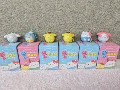 正規品) サンリオ キャラクターズ 뚱 フィギュア パールキーホルダー