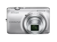 【中古】Nikon デジタルカメラ COOLPIX (クールピクス) S6300 クリスタルシルバー S6300SLのサムネイル