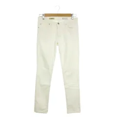 エージー AG × セオリー Theory The Stilt スキニーパンツ コーデュロイ ストレッチ 27 白 ホワイト /AH1 ■ECD001