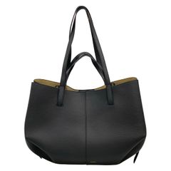未使用級✨POLENE トートバッグ CYME シム レザー ブラック - メルカリ