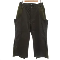 グラム glamb レイヤード ワイドパンツ 2 ブラウン カーキ GB17WT /UO ■GY61のサムネイル