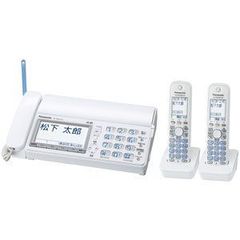 パナソニック デジタルコードレスFAX KX-PD625DL-W - メルカリ