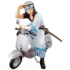 【中古】一番くじ 銀魂 －笑顔を護る者たちの日常と非日常－ Ａ賞 坂田銀時＆スクーター 完成品フィギュア （プライズ）