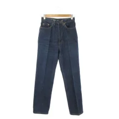 リーバイス Levi's W515-0217 デニム ジーンズ W30 L32 青 ブルー インディゴ 無地 ハイウエスト タック入り /CK54 ■ECE003のサムネイル