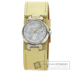 LOUIS VUITTON ルイヴィトン Q121C タンブール 腕時計 SS エナメル レディース [中古]のサムネイル