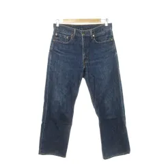 リーバイス Levi's 508 ジーンズ W32 L34 青 ダークブルー 無地 長ズボン ジップフライ /AH17 ■GY60のサムネイル