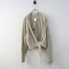 今季 2026SS 美品 タグ付き 定価42900円 ヴラスブラム Vlas Blomme Hemp Cotton Mossy 2Wayケープ F ベージュ／【2400014953404】のサムネイル