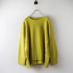 美品 2024AW アデュートリステス ロワズィール ADIEU TRISTESSE LOISIR ラムウール天竺プルオーバー＼イエロー ニット【2400014934076】のサムネイル