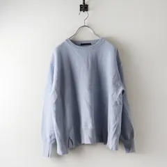 2024AW アデュートリステス ADIEU TRISTESSE ウールカシミヤクルーネックプルオーバー＼ライトブルー ニット【2400014934106】のサムネイル
