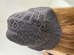 FENDI Jeans フェンディ パンツ ブラウン ナイロン 42 イタリア製　全長約90ｃｍ FENDI Jeans フェンディ パンツ ブラウン ナイロン 42 イタリア製 全長
