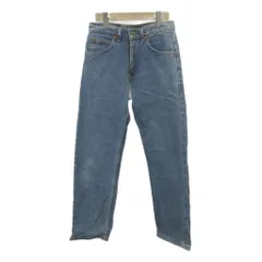 リーバイス Levi's デニム ジーンズ W30L34 ブルー 無地 長ズボン 5ポケット /MD ■ECA004