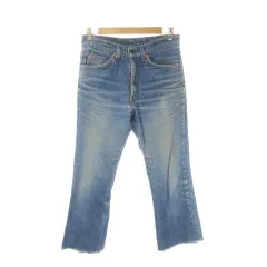リーバイス Levi's 20517 0217 オレンジタブ デニム パンツ ジーンズ W31 L32 青 ブルー インディゴ 無地 カットオフヘム /CK19 ■GY58のサムネイル