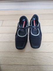 PRADA サテン メリージェーン フラットシューズ - メルカリ