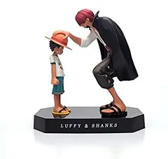 【中古】一番くじ ワンピースメモリーズ A賞 ルフィ&シャンクス フィギュア
