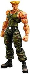 [중고] SUPER STREET FIGHTER IV ARCADE EDITION PLAY ARTS 카이 가일 (PVC 도장이 끝난 액션 피규어)