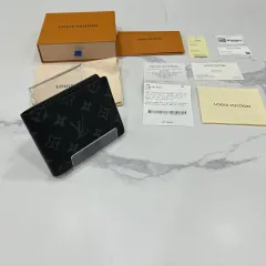 正規品/レシート含む Louis Vuitton ルイヴィトン エクリプス 二つ折り財布