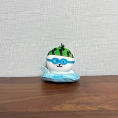 自分ツッコミくま ケーブルマスコット 5点セット カプセルトイ ナガノ