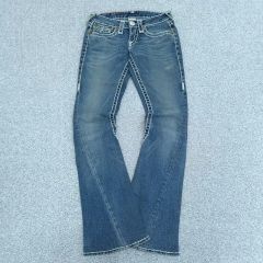 ✨美品✨ True Religion USA ラインストーン ブーツカット 26 - メルカリ