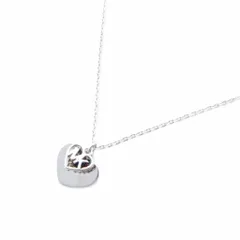 マイケルコース MICHAEL KORS ネックレス ペンダント シルバー SILVER ハート型 ロゴ入り /TQ ■GY99のサムネイル