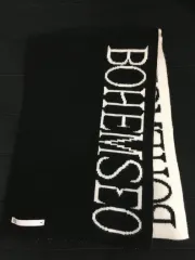 新品) BOHEMSEO ボヘミアンソウル JACQUARD KNIT MUFFLER BLACKのサムネイル