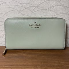 新品未使用】kate spade ライトブルー 長財布 - メルカリ