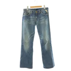 リプレイ REPLAY デニムパンツ ジーンズ USED加工 W27 L32 青 ブルー /HN ■ECB002