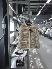 LANVIN ランバン ウール ハウンドトゥース ジャケットのサムネイル