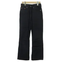 リーバイス Levi's デニムパンツ ジーンズ フレア ブーツカット W30 L32 黒 ブラック /XZ ■GY99のサムネイル