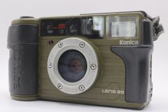 Konica 現場監督35 日付機能付 コンパクトカメラ オリーブ グリーン