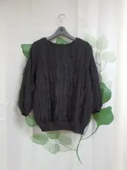 レース カットソー ブラウス