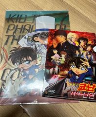 入手困難】名探偵コナン 映画 パンフレット 5冊 クリアファイル 4点