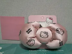 ハローキティ リボン ヘアクリップ ピンク