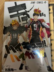 訂正版原画付き】 ハイキュー!! 複製原画 最終話 ジャンプ33.34号