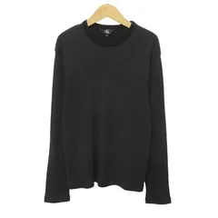 シーケーカルバンクライン ck Calvin Klein カットソー ワッフル サーマル M チャコールグレーのサムネイル