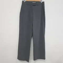 SIYAZU レディース 春 ズボン 2(70)ワイド グレー シア スラックス パンツ