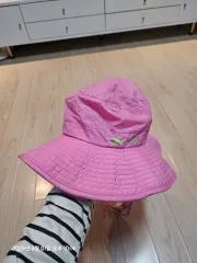 キッズ用UVワイドキャンピングハット ピンクのサムネイル