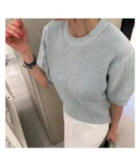 美品】ユナイテッドアローズ 半袖ニット オフ白M メリノウール - メルカリ