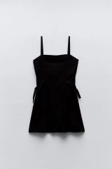 ZARA ぺプラムリボントップス - メルカリ