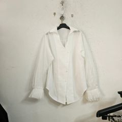 2023◇ソレイアード フラワープリントボリュームスリーブブラウス 