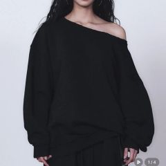 ◇新品◇cityshop HIGH GAUGH URAKE PULLOVER 黒 ◇新品◇cityshop HIGH GAUGH URAKE PULLOVER 黒 - メルカリ