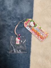 レア レトロ ハローキティ いちごみるく ストラップ 根付 キティ kitty