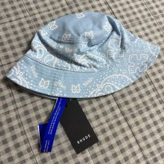 AMIRI アミリ バケットハット 2025年モデル ペイズリー デニム - メルカリ
