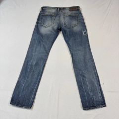 股下93】 2000s D&G ダメージ ストレート デニム ジーンズ - メルカリ